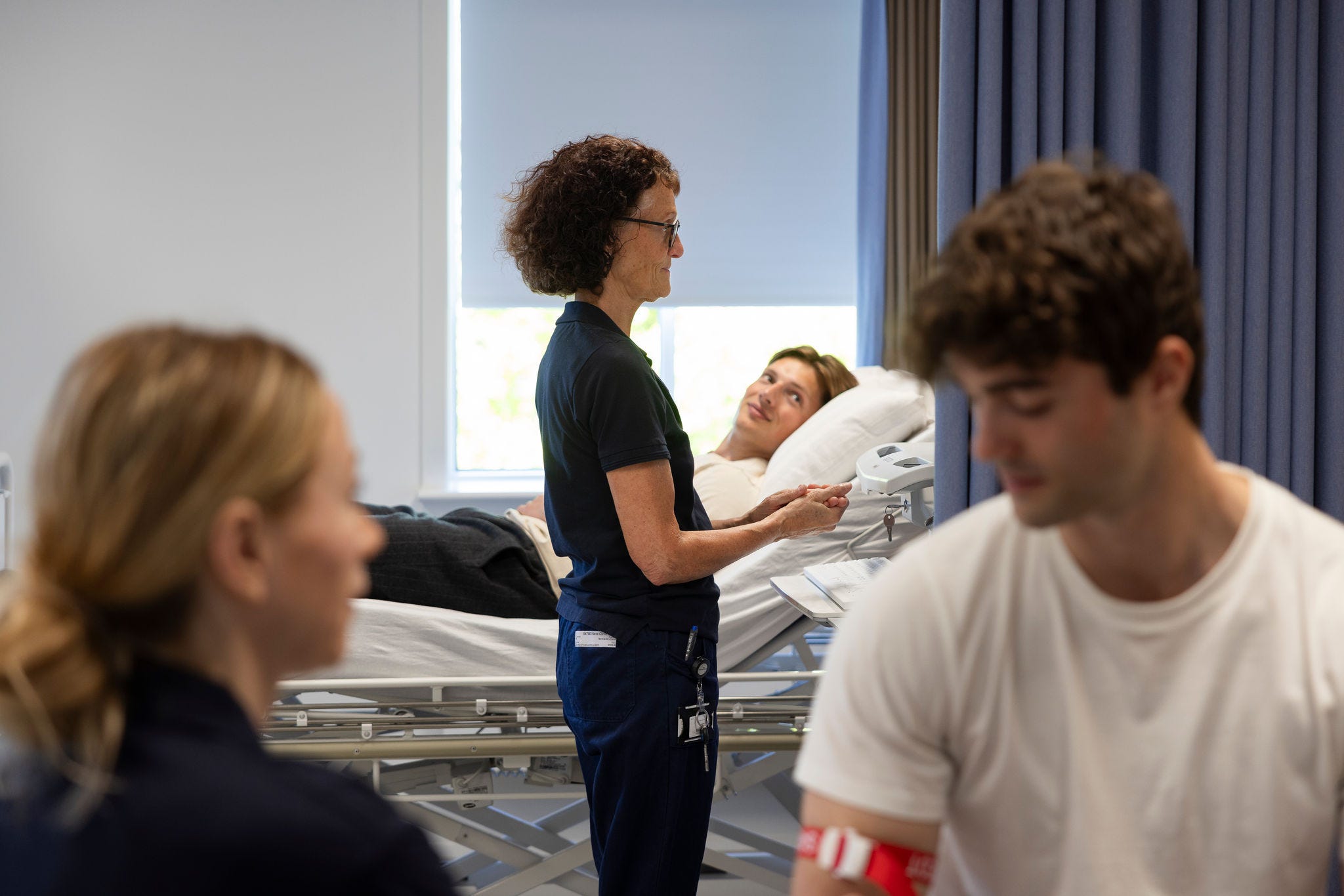 patient getting treated